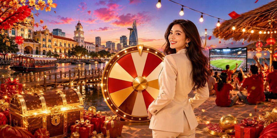 Không khí lễ hội Tết tại TP. Hồ Chí Minh gắn với trải nghiệm roulette trực tuyến